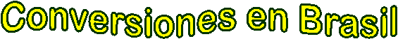 Conversiones en Brasil 